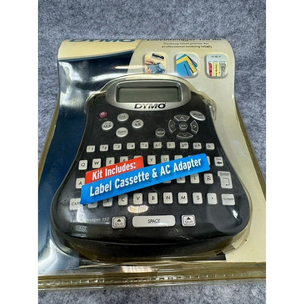 DYMO Label Maker LM150 Kit Casette‎ Professional Labelmaker D1 System